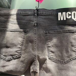 Alexander McQueen Dark Gray Men's Jeans size 34